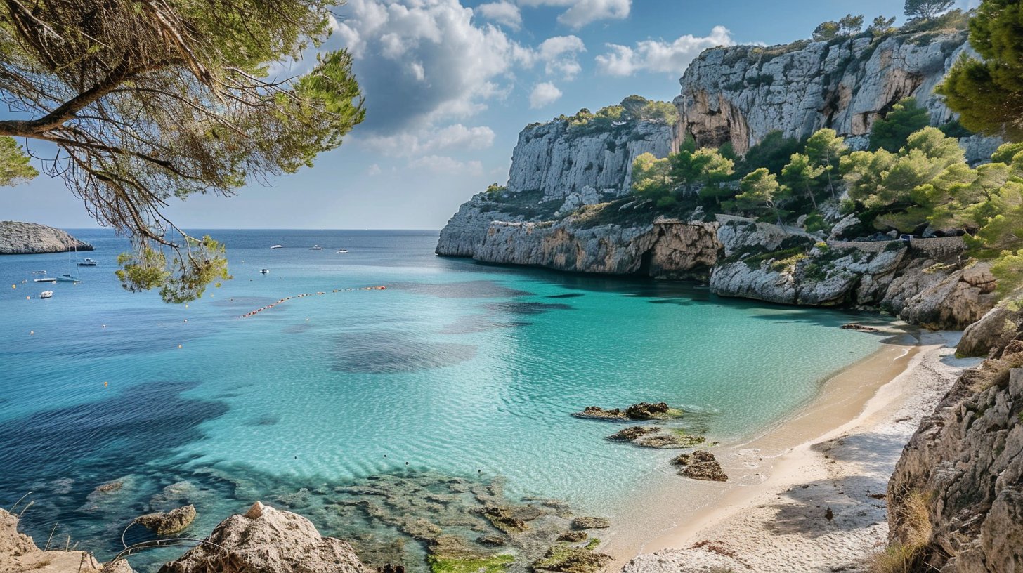 Olivenhaine in der Serra de Tramuntana auf Mallorca